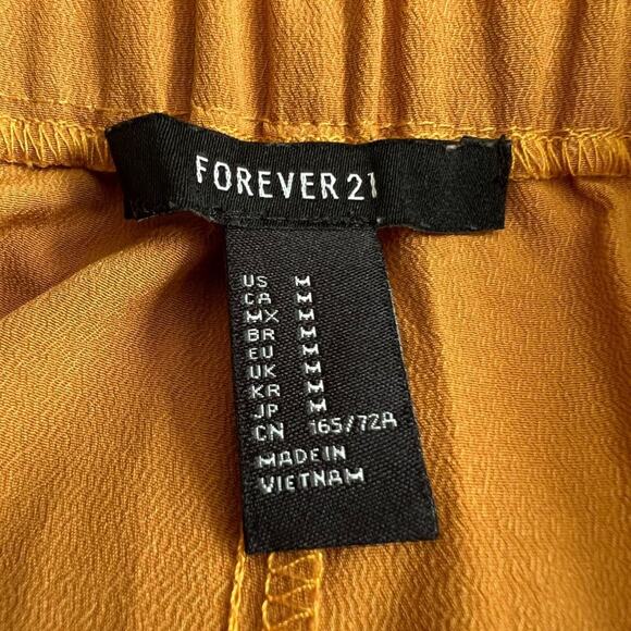 Forever 21 Yellow Slacks Pants, M - Picture 4 of 5